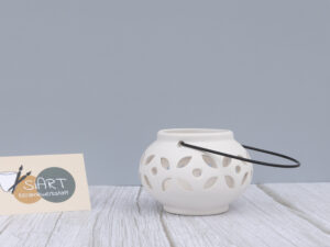 WILI - Windlicht mit Henkel <br> Ø 10 cm | H 7 cm